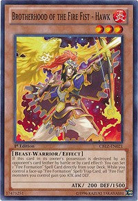 Brotherhood of the Fire Fist - Hawk [Cosmo Blazer] [CBLZ-EN021] | Amazing Games TCG