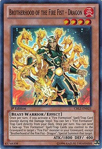 Brotherhood of the Fire Fist - Dragon [Cosmo Blazer] [CBLZ-EN025] | Amazing Games TCG