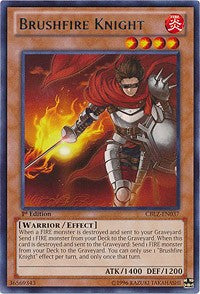 Brushfire Knight [Cosmo Blazer] [CBLZ-EN037] | Amazing Games TCG