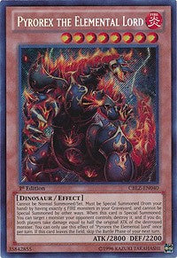 Pyrorex the Elemental Lord [Cosmo Blazer] [CBLZ-EN040] | Amazing Games TCG