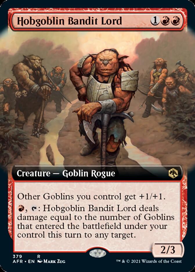 Hobgoblin Bandit Lord (Extended) [Dungeons & Dragons: Adventures in the Forgotten Realms] | Amazing Games TCG