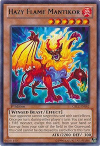 Hazy Flame Mantikor [Cosmo Blazer] [CBLZ-EN082] | Amazing Games TCG