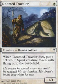 Doomed Traveler [Duel Decks: Sorin vs. Tibalt] | Amazing Games TCG