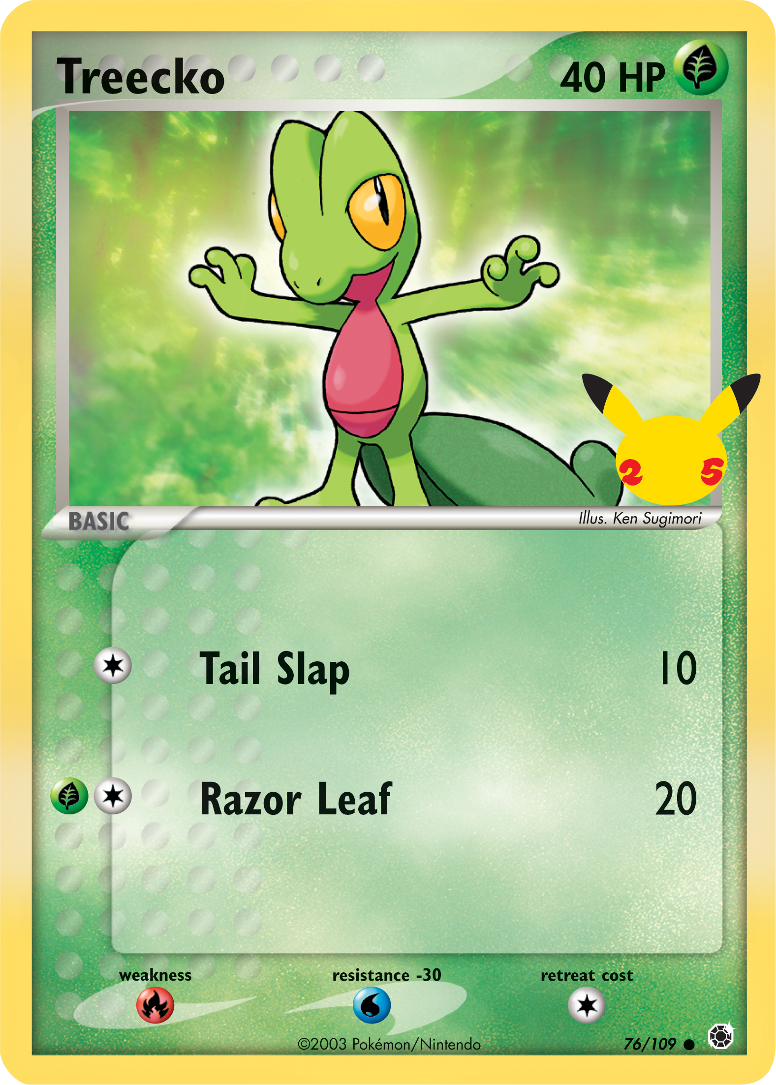 Treecko (76/109) [First Partner Pack] | Amazing Games TCG
