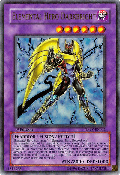 Elemental Hero Darkbright [TAEV-EN042] Ultra Rare | Amazing Games TCG