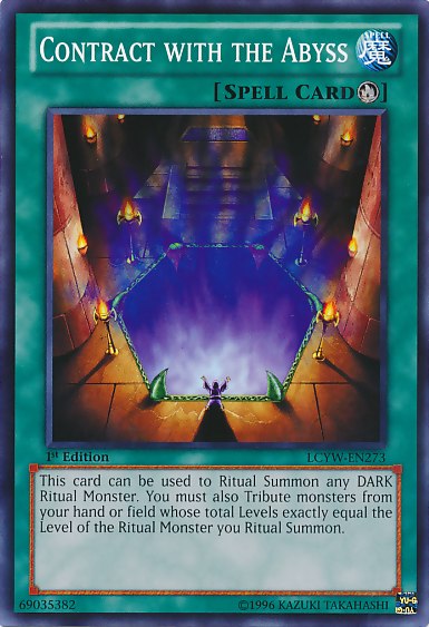 Contract with the Abyss [LCYW-EN273] Common | Amazing Games TCG