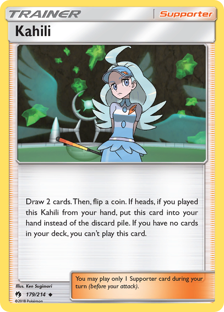 Kahili (179/214) [Sun & Moon: Lost Thunder] | Amazing Games TCG