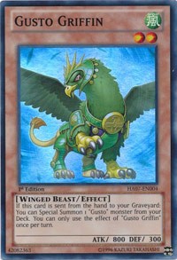 Gusto Griffin [Hidden Arsenal 7: Knight of Stars] [HA07-EN004] | Amazing Games TCG