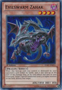 Evilswarm Zahak [Hidden Arsenal 7: Knight of Stars] [HA07-EN012] | Amazing Games TCG