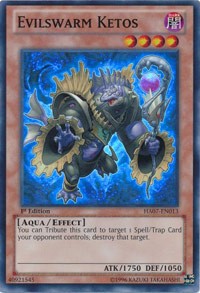 Evilswarm Ketos [Hidden Arsenal 7: Knight of Stars] [HA07-EN013] | Amazing Games TCG