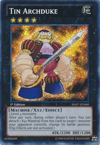 Tin Archduke [Hidden Arsenal 7: Knight of Stars] [HA07-EN060] | Amazing Games TCG