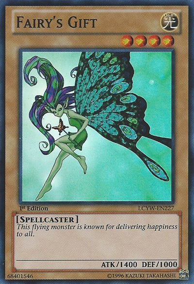 Fairy's Gift [LCYW-EN227] Super Rare | Amazing Games TCG