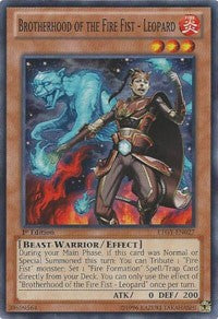 Brotherhood of the Fire Fist - Leopard [Lord of the Tachyon Galaxy] [LTGY-EN027] | Amazing Games TCG