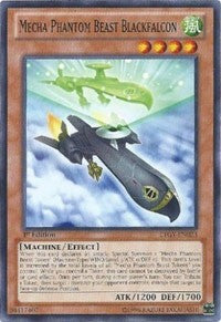 Mecha Phantom Beast Blackfalcon [Lord of the Tachyon Galaxy] [LTGY-EN023] | Amazing Games TCG