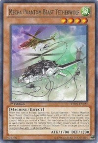 Mecha Phantom Beast Tetherwolf [Lord of the Tachyon Galaxy] [LTGY-EN022] | Amazing Games TCG