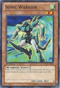 Sonic Warrior [Lord of the Tachyon Galaxy] [LTGY-EN090] | Amazing Games TCG