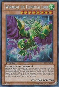 Windrose the Elemental Lord [Lord of the Tachyon Galaxy] [LTGY-EN037] | Amazing Games TCG