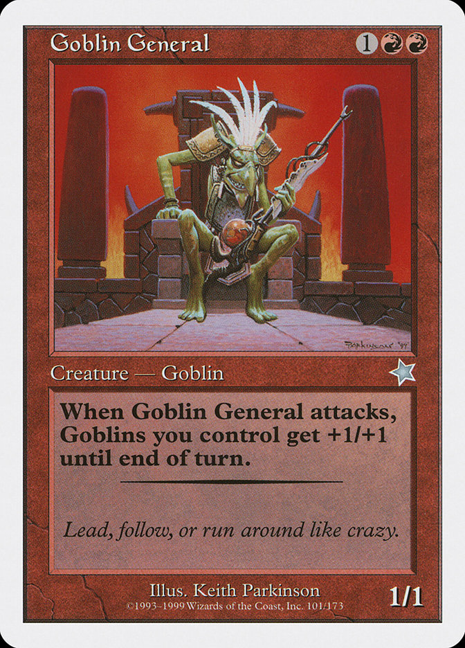 Goblin General [Starter 1999] | Amazing Games TCG