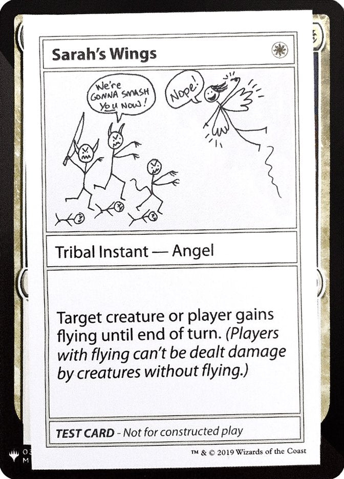 Sarah's Wings [Mystery Booster Playtest Cards] | Amazing Games TCG
