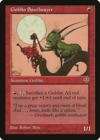 Goblin Soothsayer [Mirage] | Amazing Games TCG