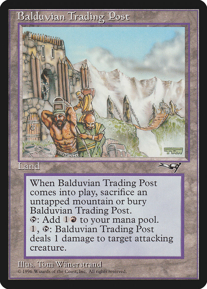 Balduvian Trading Post [Alliances] | Amazing Games TCG