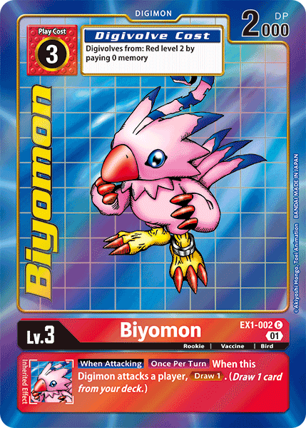Biyomon [EX1-002] (Alternate Art) [Classic Collection] | Amazing Games TCG