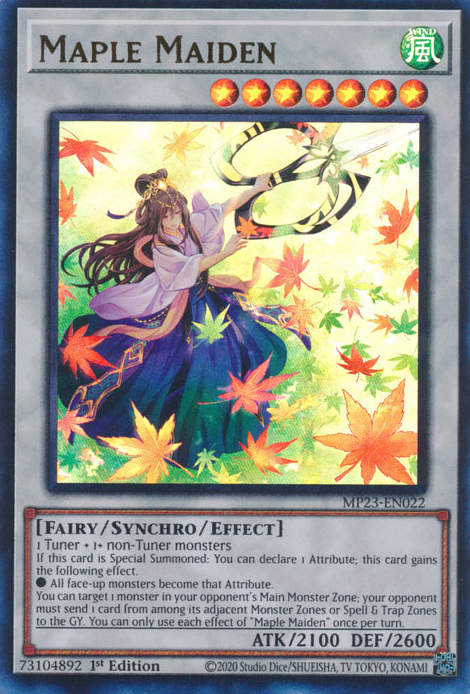 Maple Maiden [MP23-EN022] Ultra Rare | Amazing Games TCG