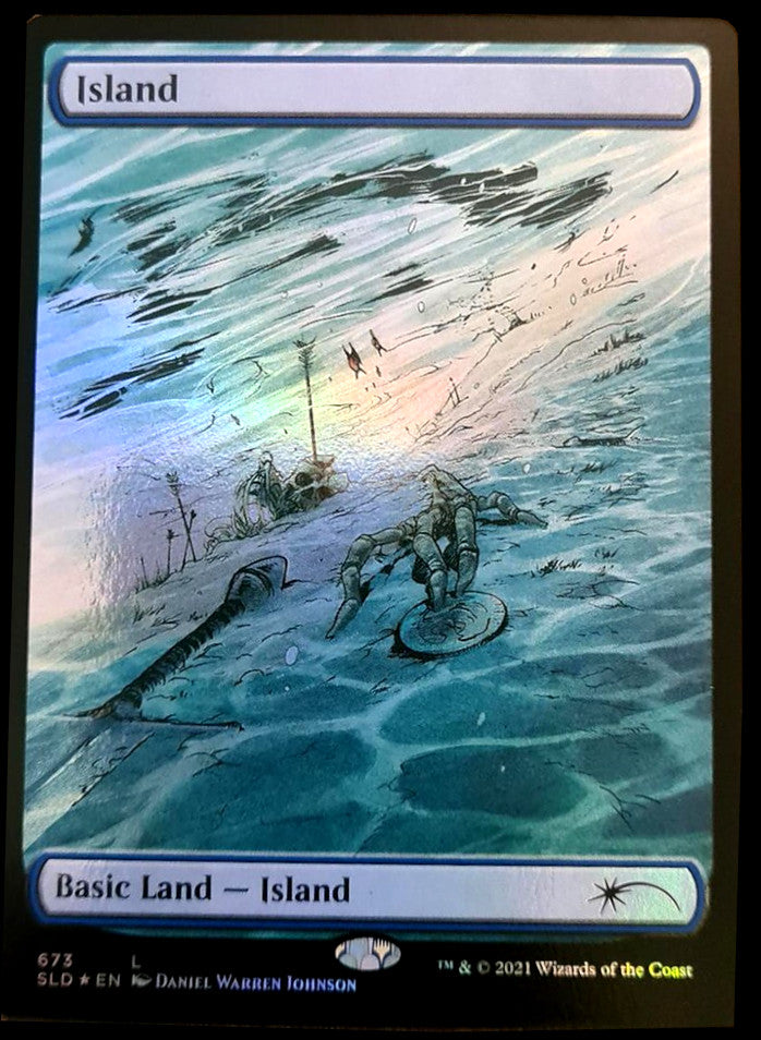 Island (673) [Secret Lair Drop Promos] | Amazing Games TCG