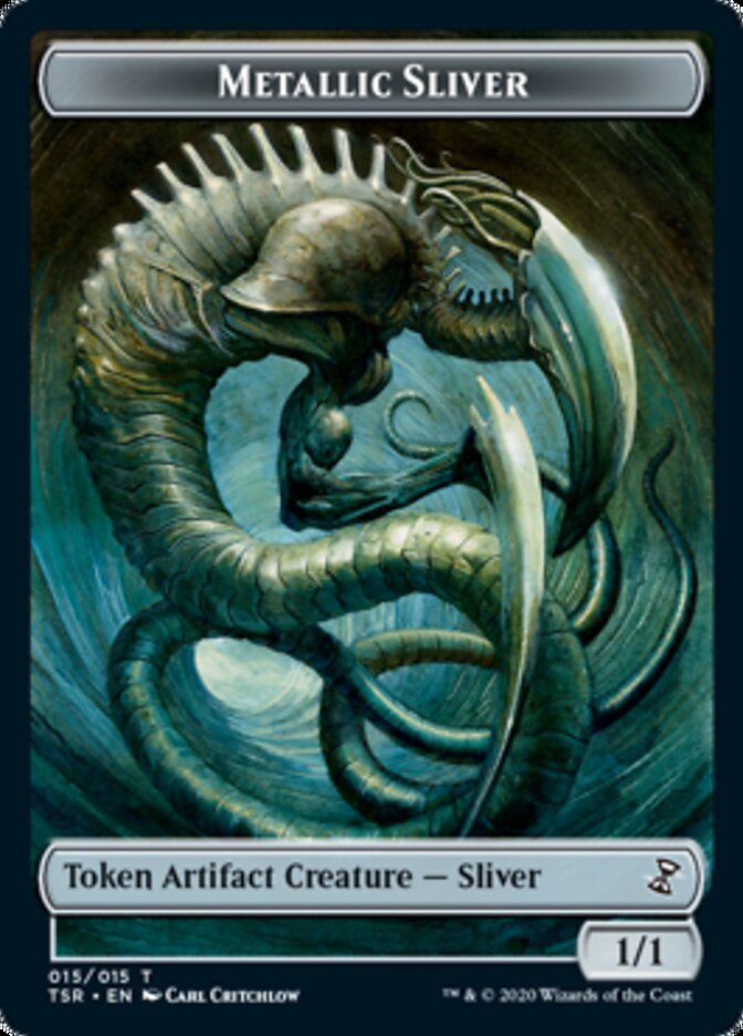 Metallic Sliver [Time Spiral Remastered Tokens] | Amazing Games TCG