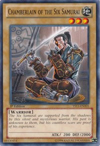 Chamberlain of the Six Samurai [Super Starter: V for Victory] [YS13-EN005] | Amazing Games TCG