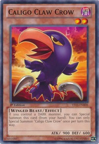 Caligo Claw Crow [Super Starter: V for Victory] [YS13-EN008] | Amazing Games TCG