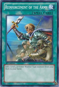 Reinforcement of the Army [Super Starter: V for Victory] [YS13-EN029] | Amazing Games TCG