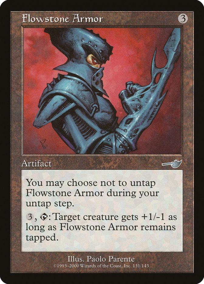 Flowstone Armor [Nemesis] | Amazing Games TCG