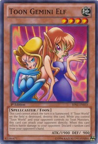 Toon Gemini Elf [Battle Pack 2: War of the Giants] [BP02-EN033] | Amazing Games TCG