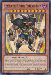 Exodius the Ultimate Forbidden Lord [Battle Pack 2: War of the Giants] [BP02-EN063] | Amazing Games TCG