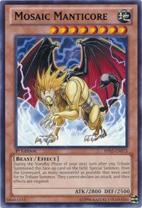 Mosaic Manticore [Battle Pack 2: War of the Giants] [BP02-EN073] | Amazing Games TCG