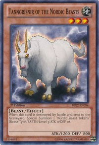 Tanngrisnir of the Nordic Beasts [Battle Pack 2: War of the Giants] [BP02-EN094] | Amazing Games TCG