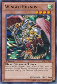 Winged Rhynos [Battle Pack 2: War of the Giants] [BP02-EN051] | Amazing Games TCG