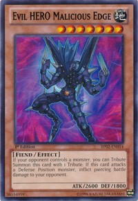 Evil HERO Malicious Edge [Battle Pack 2: War of the Giants] [BP02-EN054] | Amazing Games TCG