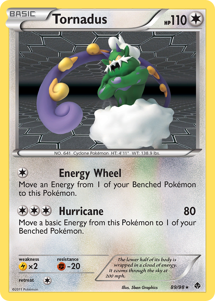 Tornadus (89/98) [Black & White: Emerging Powers] | Amazing Games TCG