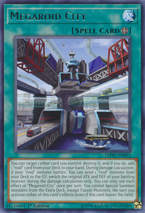 Megaroid City [LEDU-EN031] Rare | Amazing Games TCG