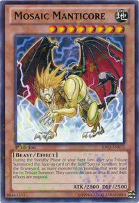 Mosaic Manticore [Battle Pack 2: War of the Giants] [BP02-EN073] | Amazing Games TCG