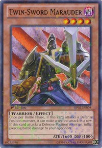 Twin-Sword Marauder [Battle Pack 2: War of the Giants] [BP02-EN079] | Amazing Games TCG