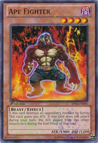 Ape Fighter [Battle Pack 2: War of the Giants] [BP02-EN093] | Amazing Games TCG