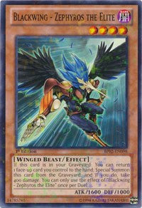 Blackwing - Zephyros the Elite [Battle Pack 2: War of the Giants] [BP02-EN098] | Amazing Games TCG