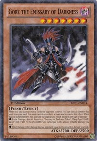 Gorz the Emissary of Darkness [Battle Pack: Epic Dawn] [BP01-EN014] | Amazing Games TCG