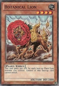 Botanical Lion [Battle Pack: Epic Dawn] [BP01-EN145] | Amazing Games TCG