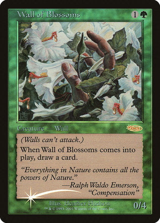 Wall of Blossoms [Friday Night Magic 2002] | Amazing Games TCG