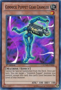 Gimmick Puppet Gear Changer [Number Hunters] [NUMH-EN006] | Amazing Games TCG