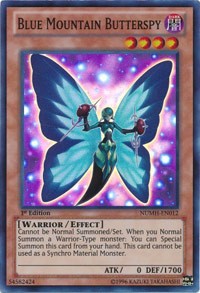 Blue Mountain Butterspy [Number Hunters] [NUMH-EN012] | Amazing Games TCG